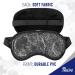 Thrive Gel Bead Hot Cold Eye Mask - Ice Pack for Pain Relief, Migraine, Puffy Eyes - Beauty and Relaxation - Reusable (Black) - Buy Online on GoSupps.com