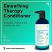 PURA D'OR Smoothing Therapy Conditioner (16oz) | Anti-Frizz for Dry, Brittle Hair | Natural Ingredients | Men & Women - Buy Online on GoSupps.com