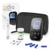 Adia Blood Sugar Measuring Device (mg/dl) with 110 Test Strips & Lancets - Maxi Savings Set for Diabetes Self-Control - Buy Online on GoSupps.com