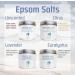 White Egret Eucalyptus Epsom Salt 2.5lb - Soothing Muscle Relief - Buy Online on GoSupps.com