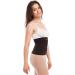GABRIALLA Milk Fiber Breathable Body Shaping Abdominal and Back Support Binder BSM-705 Black Large - Buy Online on GoSupps.com