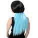 Buy WIG ME UP Sexy Girly Cosplay Wig - Black Bob & Long Light Blue Cyan Braid Ponytail SA074-2HTF2513 | International Shipping Available - Buy Online on GoSupps.com