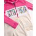 RBX Girls' 2-Piece Fleece Sweatsuit Set | Oatmeal Sweatshirt and Sweatpants (7-8) - Buy Online on GoSupps.com