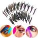 Didiseaon 40 Pairs Eyeliner Glitter Stickers Stiker Adhesive Stickers Adhesive Tape Plastic Double Eyelid - Buy Online on GoSupps.com