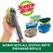 Scotch-Brite Heavy Duty Soap Control Dishwand | Keep Hands Clean, Control Soap with Button | Long Lasting & Reusable - Buy Online on GoSupps.com