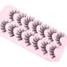 Manga Lashes: Natural Wet Look 3D Spiky False Eyelashes for Anime Cosplay & Korean Makeup by Geeneiya - Buy Online on GoSupps.com