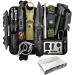 Survival Kit 13 in 1 Professional emergency survival kit with folding knife flashlight survival equipment for outdoor camping adventure hiking hunting fishing men fathers