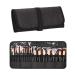 Makeup Brush Holder,Makeup Brush Organizer,Travel Makeup Brushes Bag Cosmetic Bags Pouch for Women Brushes Artist Pencil Pen case -Brushes Not included Black Small(Pack of 1)