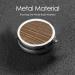 Solid Wood Round Pill Box - 3 Compartment Organizer for Travel & Purse | Portable Pill Storage - Buy Online on GoSupps.com