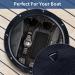 SmartMarine Black Non-Slip Round Boat Hatch 4 6 8 - Detachable Cover for Marine Yacht - Buy Online on GoSupps.com