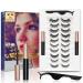 Magnetic Eyelashes with Eyeliner Natural Lashes Beauty Looking Reusable Magnetic Lashes with Magnetic Eyeliner for Women Easy to Wear Magnetic Lashes Natural Looking Evvershinner Band