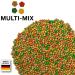 Multi-Mix Koi Futter 3mm - 4 Varieties for Balanced Nutrition | Fish Feed with Salmon Oil Spirulina & Astaxanthin (5kg) - Buy Online on GoSupps.com