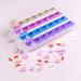 Apex 7-Day Mediplanner Pill Organizer | Weekly Color-Coded Easy-Open | Organize Medications & Vitamins for AM PM Evening & Bedtime International Shipping Available - Buy Online on GoSupps.com