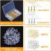 Hypoallergenic Earring Hooks Kit - Thrilez 600Pcs for DIY Jewelry Making (Silver & Gold) - Buy Online on GoSupps.com