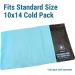 ICEWRAPS 10x14 Soft Ice Pack Cover - Reusable Blue Sleeve for Cold Compress - Washable Fabric Cover Only - Buy Online on GoSupps.com