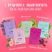 Pamper Day Jelly Mask Facial Kit - Peel Off Face Mask Bundle with 10 Fruit Masks, Silicone Brush, Mixing Bowl, Spatula & Spoon - Buy Online on GoSupps.com