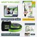 EverStretch Stretching Strap with Loops & E-Book | Non-Elastic Yoga Strap | Premium Stretch Band for Physical Therapy & Exercise - Buy Online on GoSupps.com