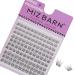 MIZ BARN 120pcs C Curl False Eyelashes - Natural Wispy Lash Clusters for Beginners | DIY Eyelash Extensions (10-12mm) - Perfect for Flawless Looks - Buy Online on GoSupps.com