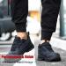 Ulogu Women's Waterproof Hiking Shoe - Lightweight & Non-Slip - Black (Size 8) - 6-Month Warranty - Buy Online on GoSupps.com