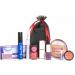 Makeup Set Glamza 10 Piece Lucky Dip Gift Makeup Kit for Women & Teenage Girls - Includes 10 Makeup Items In Black Organza Beauty Bag - Buy Online on GoSupps.com