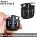 Rovepic 2 Pack Golf Score Counter - Mini Square Handy Shot Count Tool with Key Chain - Plastic Golf Training Aid - Buy Online on GoSupps.com