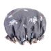 3 Pack Large Waterproof Shower Caps for Women - Reusable Double Layer Cap for Long Hair - Buy Online on GoSupps.com