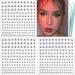 NOOEPC Face Gems Lip Stud Fake Lip Piercing Fake Nose Stud Eyebrow Stud Non Piercing Nose Stud Stick on Silver Belly Button Sticker Face Sticker Fake Nose Ring Cool Punk Y2K Makeup for Women Men Sliver