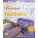 Happy Family Organics Organic Teething Wafers - Blueberry & Purple Carrot, 12 Packs (0.14 oz each) - Gentle Teething Relief for Babies - Buy Online on GoSupps.com