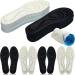 16 Pairs 3D Memory Foam Shoe Inserts for Men Women Comfort Sponge Shoe Insoles Replacement Innersoles for Foot Pain Relief