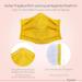 Dance Pattern Children's Face Mask - Washable 100% Cotton Nose Hanger Filter Bag Oeko-Tex Standard 100 - International Shipping Available - Buy Online on GoSupps.com