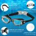 Cooloo Swimming Goggles for Kids | 2-Pack Anti-Fog & Leak-Proof | Black/Blue & Black/Clear Lens | Ideal for Boys & Girls Age 3-15 - Buy Online on GoSupps.com