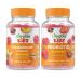 Lifeable Magnesium Citrate Kids + Probiotic 2 Billion CFU Kids Gummies Bundle - Great Tasting Vitamin Supplement Gluten Free GMO Free Chewable Gummy