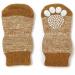 Pet Heroic Indoor Anti-Slip Socks for Dogs & Cats | 8 Sizes S-5XL | Silicone Gel Paw Protection & Traction | Stylish Brown - Buy Online on GoSupps.com