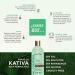  KATIVA Kativa Oil Control Kit for Oily Hair 3 x 50 ml | Contains: pre-shampoo shampoo and conditioner | Controls oily partings | Purifying Clay a blend of citrus fruits and menthol - Buy Online on GoSupps.com
