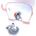 Aeisage Kids Elephant Desk Mirror for Girls - Cute Pink Compact Makeup Mirror with Stand for Daughter - 7.87 x 6 x 0.5 inches - Buy Online on GoSupps.com