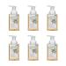 Blooming Jasmine Foaming Hand Soap by South of France Clean Body Care | Hydrating Organic Agave Nectar Wash 8 oz Pump Bottle (6 Pack) - Buy Online on GoSupps.com