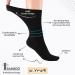 ELYFER Soft Bamboo Diabetic Crew Socks for Women - Wide Non-Binding, Seamless Toe, Thin Dress Socks - 4 Pack, White - Sizes 5-8.5 - Buy Online on GoSupps.com