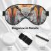 Owl Beliefs Print Unisex Sleep Mask - Double-Sided Eye Mask for Sound Sleep & Skin Care | International Shipping - Buy Online on GoSupps.com