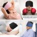 FRESHME Handmade Cotton Sleep Mask - Adjustable Blackout Eye Mask for Sleeping - Soft & Comfortable Blindfold for Men and Women - Ideal for Travel, Office, Yoga - Buy Online on GoSupps.com