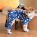 CuteBone Rocket Dog Pajamas Onesie | Pet Clothes Jumpsuit for Cats & Dogs | Soft Puppy Apparel - Medium - Buy Online on GoSupps.com