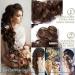 XXXL Medium Brown Hair Extension | Voluminous Curls & Hair Tie Updos for Stunning Ponytails - Buy Online on GoSupps.com