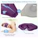 Buy 3D Comfort Sleep Mask for Men & Women - Adjustable Lightweight Eye Mask with Earplugs - Perfect Travel Accessory in Purple - Buy Online on GoSupps.com