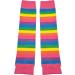 Rainbow Stripe Leg Warmers for Baby Kids | Ages 6 months-5 years | Pink - Buy Online on GoSupps.com