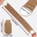 Buy 2-Piece Back Brush Set | Bamboo Fiber Shower Scrubber & Massage Glove for Men & Women - Ideal for Peeling & Exfoliating - Buy Online on GoSupps.com