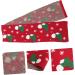 Amosfun Christmas Scarf Gifts for Children - 124x19cm Holiday Cloth Featuring Miss Christmas Tree & Hirsch - Buy Online on GoSupps.com
