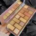 16 Color Eyeshadow Palette - Long Lasting, Waterproof, Highly Pigmented Makeup with Gold Glitter, Pearly Matte Shades - Natural Warm Tones for Full Face Glamour - Buy Online on GoSupps.com