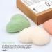 effiLAB | Set of 3 Organic Heart Shaped Konjac sponges in 3 Colours | Set of 3 Hearts sponges | Natural Vegetable Sponge Gentle Cleaning Love - Buy Online on GoSupps.com