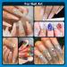 Rhinestone Gel Glue Kit with AB&Clear Crystal Set - 15ml Tube, UV/LED Needed - Nail Art Accessories - Buy Online on GoSupps.com