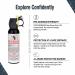 SABRE Frontiersman 7.9 oz. Bear Spray, Maximum Strength 2.0% Major Capsaicinoids, Powerful 30 ft. Range Bear Deterrent, Outdoor Camping & Hiking Protection, Quick Draw Holster & Multipack Options 7.9 oz Bear Spray, 2-Pack Bear Spray - Buy Online on GoSupps.com