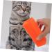 Pet Hair Brush & Remover - Effective Pet Hair Cleaner for All Pets | Orange 12.20X4.50CM | International Shipping Available - Buy Online on GoSupps.com